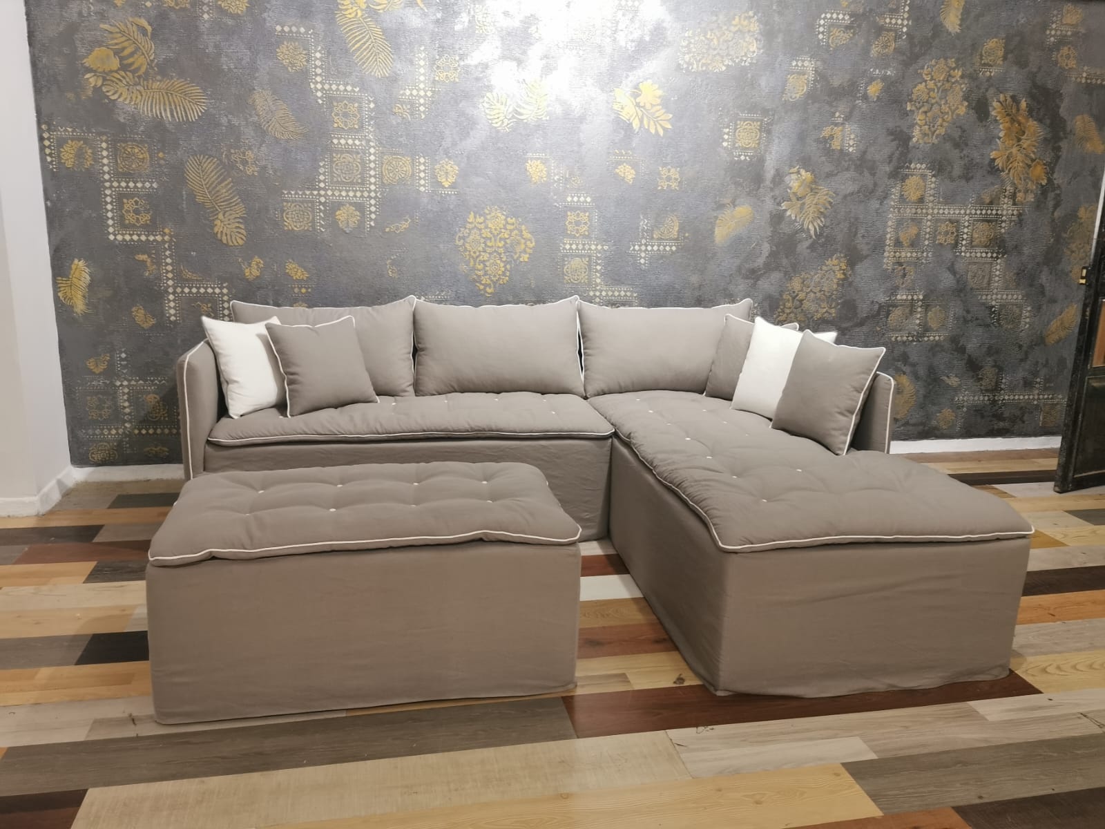 Majestic Keten Köşe Takımı