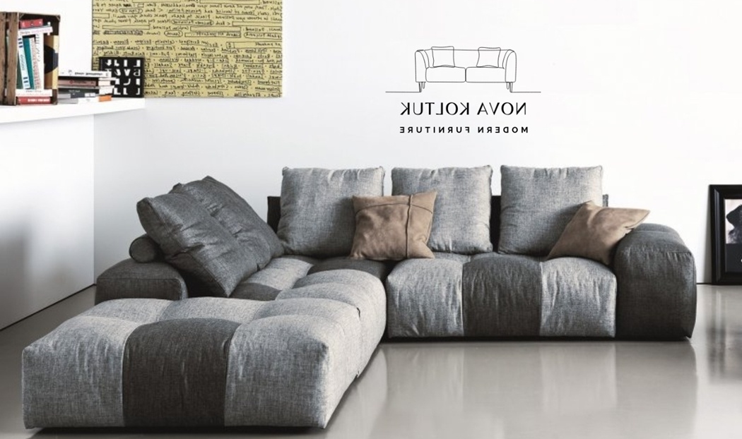 Marquis Damalı Köşe Koltuk