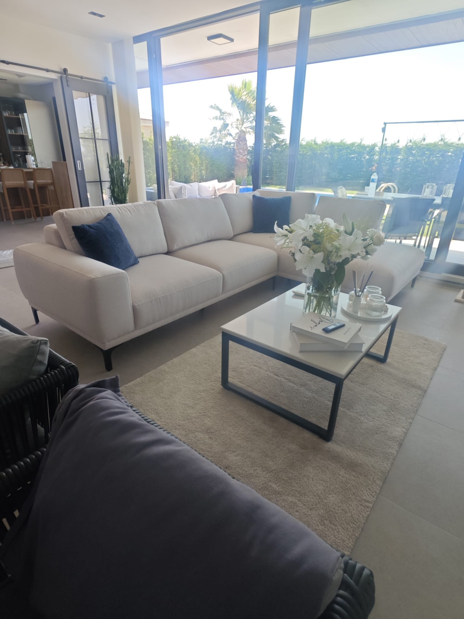 Seul Yüksek Ayaklı Ölze Ölçü Köşe Koltuk