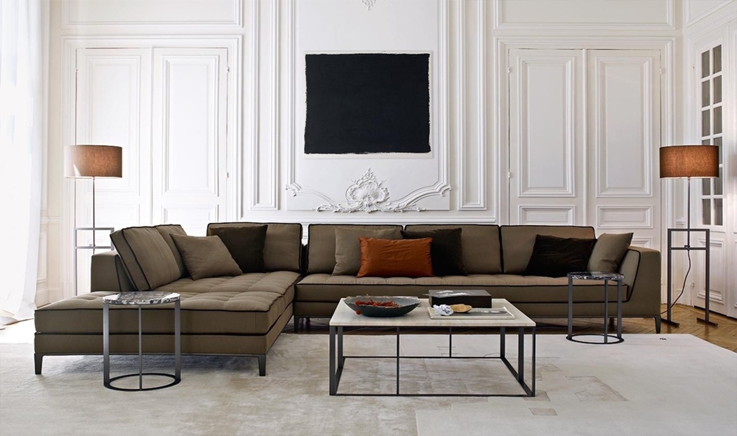 Sidney Metal Ayak Özel Ölçü L Koltuk